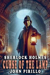 Kirjan kansi "Sherlock Holmes, Curse of the Lamp"