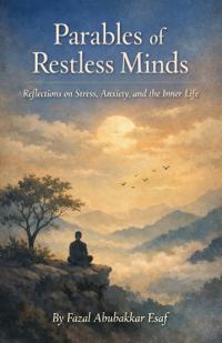 Kirjan kansi "Parables of Restless Minds"