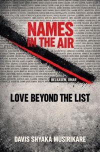 Kirjan kansi "Names In The Air"