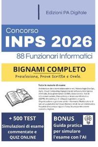 Concorso INPS 2026 Funzionari Informatici