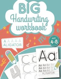 BIG Letter Tracing Book for Kids Ages 3-6