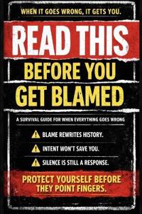 Read This Before You Get Blamed