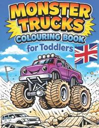 Monster Trucks Coloring Book for Toddlers