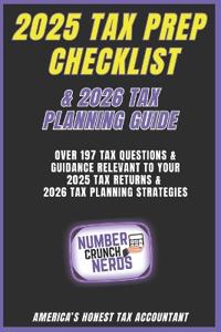 2025 Tax Prep Checklist & 2026 Tax Planning Guide