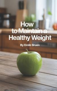 How to Maintain a Healthy Weight