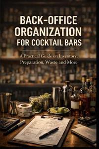 Backoffice organization for cocktail bars