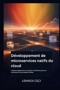 Développement de microservices natifs du cloud
