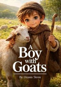 A Boy With Goats
