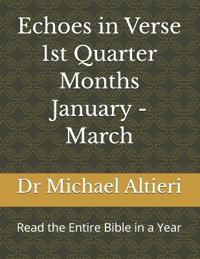 Echoes in Verse 1st Quarter Months January - March