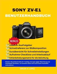 Sony Zv-E1 Benutzerhandbuch