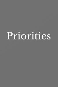 Priorities