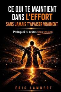 Ce qui te maintient dans l'effort sans jamais t'apaiser vraiment