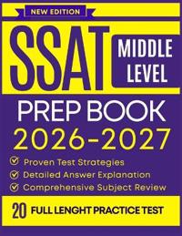 SSAT Middle Level Prep Book 2026-2027