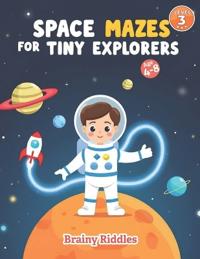 Amazing Space Mazes for Brainy Kids - Level 3 (Hard)