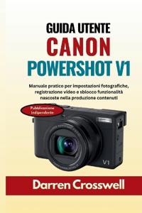 Guida utente Canon PowerShot V1