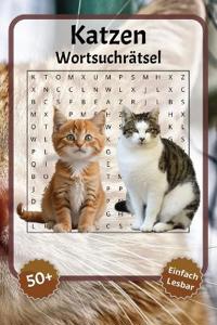 Katzen Wortsuchrätsel