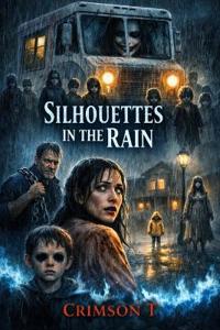The silhouettes of the rain