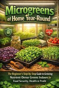 Microgreens at Home Year-Round