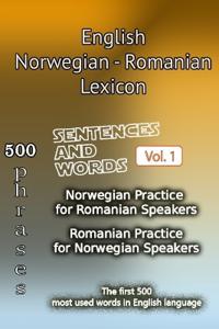 English Norwegian Romanian Lexicon - Volume 1