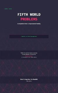 Fifth World Problems