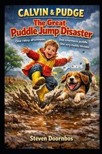 Calvin and Pudge in The Great Puddle Jump Disaster.