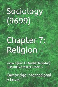 Sociology (9699) Cambridge International A Level Chapter 7