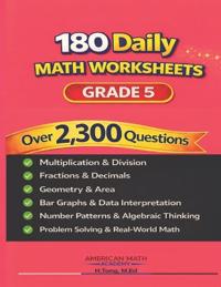 Academy, A: 180 Daily Math Worksheets