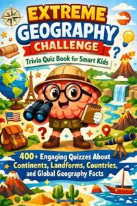 Extreme Geography Challenge Trivia Quiz Book for Smart Kids
