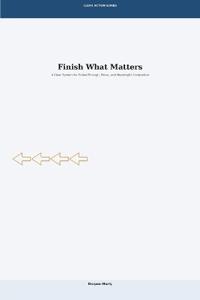Finish What Matters
