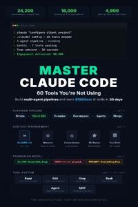 Claude Code Mastery - 60 Tools You're Not Using