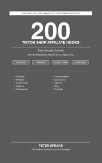 200 Tiktok Shop Affiliate Hooks