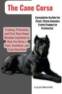 The Cane Corso Complete Guide for First-Time Owners from Puppy to Protector