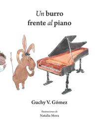 Un burro frente al piano
