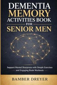 Dementia Memory Activities Book for Senior Men
