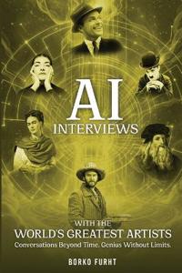 Bokomslag for "AI Interviews with the World's Greatest Artists"