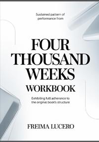Sustained pattern of performance from Four Thousand Weeks