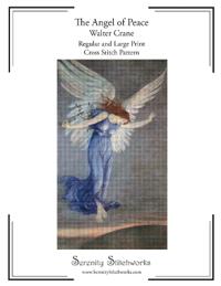 Wolf, C: Angel of Peace Cross Stitch Pattern - Walter Crane