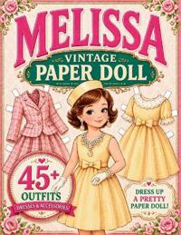 Melissa Vintage Paper Doll