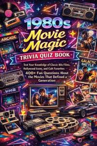 1980s Movie Magic Trivia Quiz Book