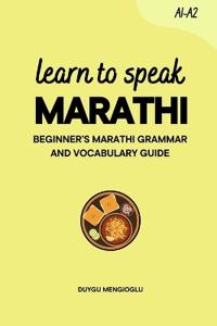 Learn to Speak Marathi