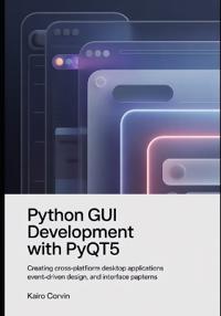 Python GUI Development with pyQt5