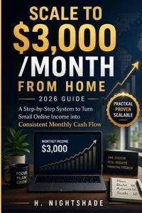SCALE TO $3,000 /MONTH FROM HOME __2026 Guide__