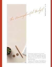 The Uncomplicated Budget