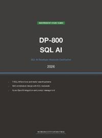 Microsoft DP-800 Exam Study Guide 2026