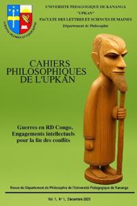 Cahiers Philosophiques de l'UPKAN 1(1)