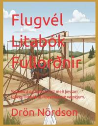 Flugvél Litabók Fullorðnir