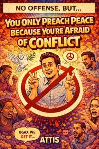 No Offense, But... You Only Preach Peace Because You're Afraid of Conflict