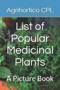 List of Popular Medicinal Plants