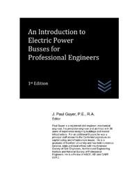 An Introduction to Electric Power Busses for Professional Engineers