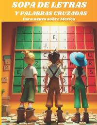 Sopa de letras y palabras cruzadas infantil.